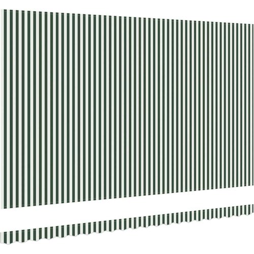  Zamjensko platno za tendu Zelena i bijela 5 x 3 m Poliester Slike