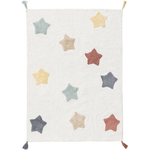  Perivi dječji tepih Stars Multicolour Slike