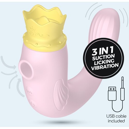 Crushious HIRI TRIPLE STIMULATOR PINK Cene