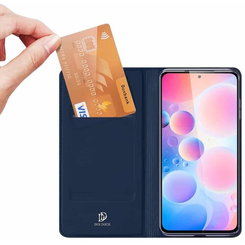 Dux ducis Skin Pro preklopna futrola za Xiaomi Redmi K40 Pro+ / K40 Pro / K40 / Poco F3 plava Slike