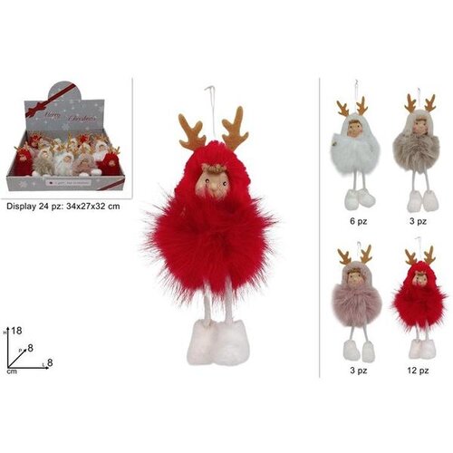 Dekoracija ZA BOR LUTKA S U&Scaron;IMA SOBA 18 CM SORTO Cijene