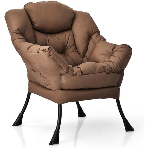 Namje&amp;scaron;taj Tapecirana fotelja s naslonima za ruke i bočnim džepom Fotelja za opu&amp;scaron;tanje Ležaljka TV fotelja, Slike