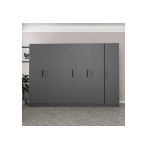 Hanah home Ormar Kale-5080, 270x210x52 cm, Antracit Cene