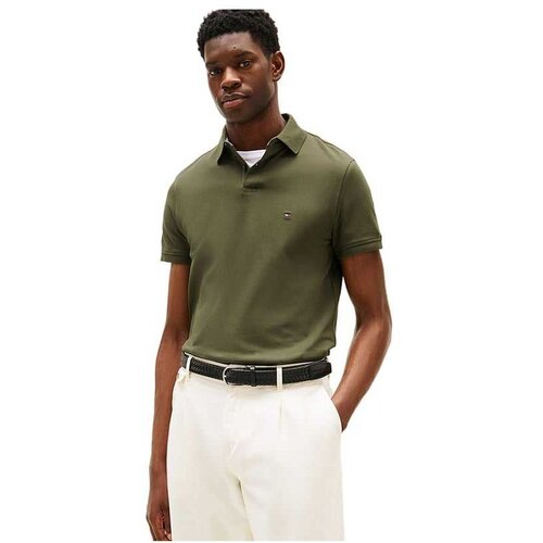Tommy Hilfiger maslinasta mu&scaron;ka polo majica Cene