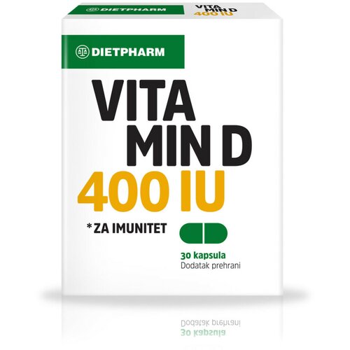 Dietpharm vitamin d 400 iu kapsule Slike