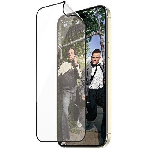 PanzerGlass HYBRID GLASS MATRIX ULTRA-WIDE-FIT ZA IPHONE 15 PLUS, (21911552) Slike