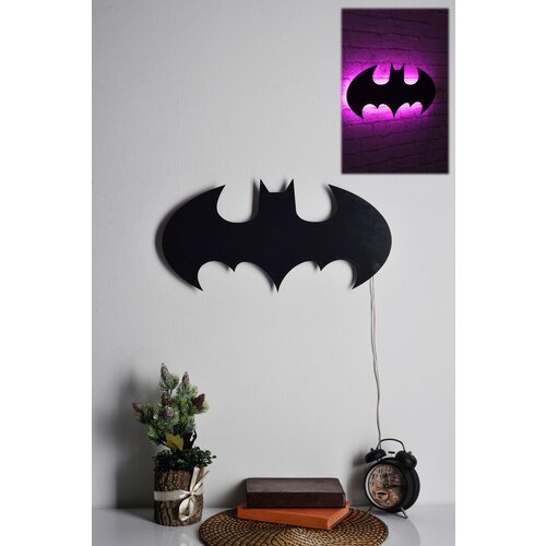 Opviq dekorativno LED osvetljenje Batman, 50x25 cm, 60 LEDs/m, 20.16W, Crno Cene