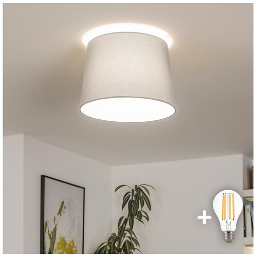  Brilagi - LED povr&scaron;inski montiran luster CERIA 1xE27/40W/230V, prečnik 30 cm, siva Cene