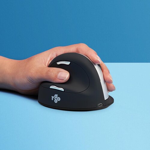  R-Go Tools Ergonomic mouse R-Go HE Break with break software, large (hand size ≥ 185 mm), left-handed, Bluetooth, black Cijene