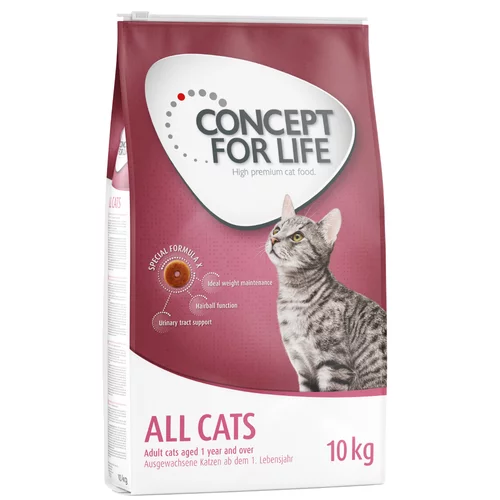 Concept for Life All Cats - izboljšana receptura! - 3 kg