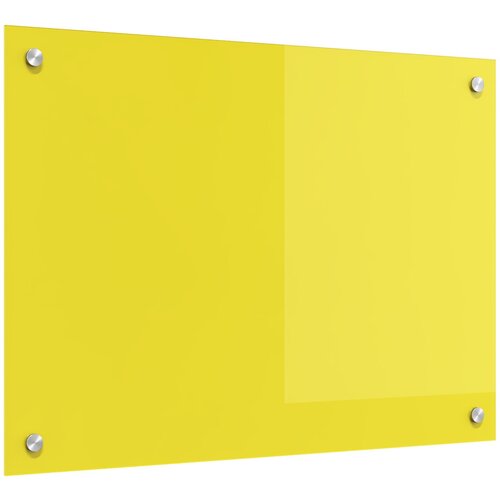 vidaXL Kuhinjska obloga Rumena 70x50x0,6 cm Kaljeno steklo, (22095278) Cene