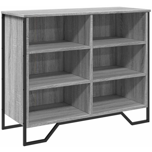 Maison Chic Komoda - Predalnik siva sonoma 91x35,5x74,5 cm inženirski les, (21717561) Cene