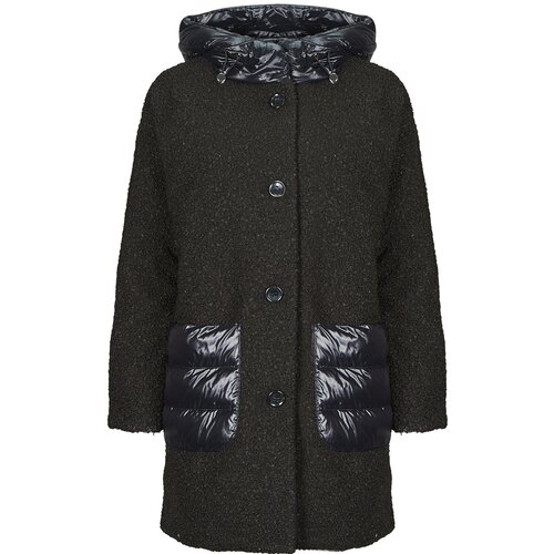 Geox W CALITHE LONG COAT Crna Slike