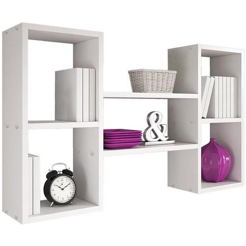  Zidna polica TRIO 60x102 cm bela Cene