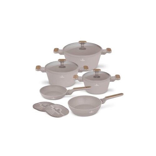 Berlinger Haus Taupe Nordic set posuđa 10/1 BH- Slike
