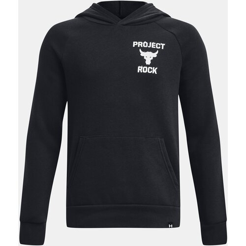Under Armour Sweatshirt Pjt Rck Boys Rvl Flc Hdy-BLK - Boys Slike