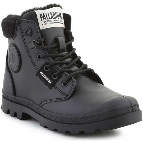 Palladium Gležnjarji Pampa Hi Snow Warm 94380-008-M Black Črna Slike