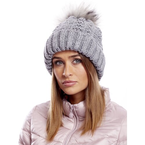 Wool Fashion Italia Cap-AT-CZ-1716501.36-dark gray Slike