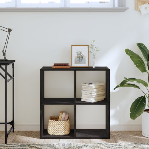 vidaXL Knjižnica Crni hrast Konstruirano drvo 68.5 x 32 x 68.7 cm Cijene