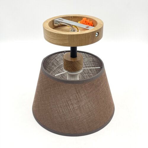  Plafonski luster ANTONIO 1xE14/40W/230V braon Slike