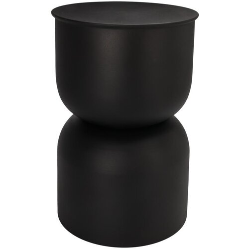  Stolić za odlaganje PETIT, prečnik 31 cm, crne boje Slike