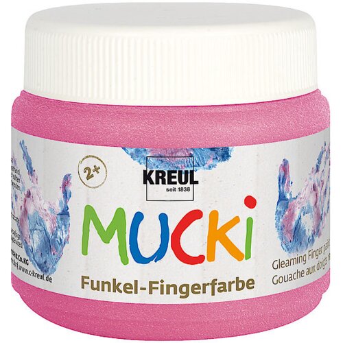 Kreul boje za slikanje prstima svetlucave 150 ml MUCKI Slike