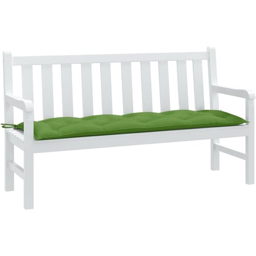 vidaXL Jastuk za vrtnu klupu prošarano zeleni 150x50x7 cm od tkanine Cijene