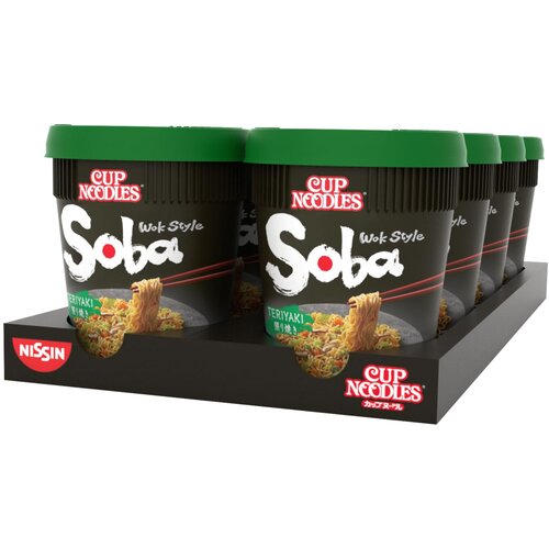  Soba Cup Noodles Teriyaki - Veliko pakiranje 8 kosov Cene