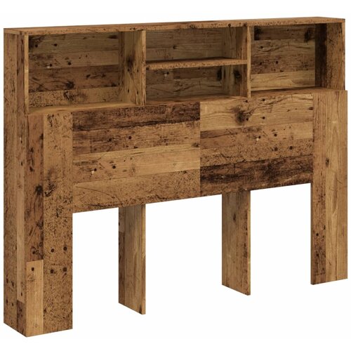 Maison Chic vzglavna omarica - nočna omarica - posteljna omarica starinski les 140x19x103,5 cm, (21705956) Slike