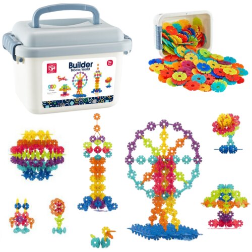  Snowflake Building Blocks Set in a Suitcase 140pcs Cijene
