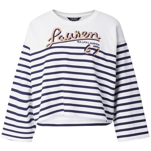 Polo Ralph Lauren Sweater majica 'JAMARIE' tamno bež / tamno plava / bijela Cijene