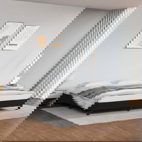 VidaXL Okvir za krevet crni 180x200 cm od umjetne kože Slike