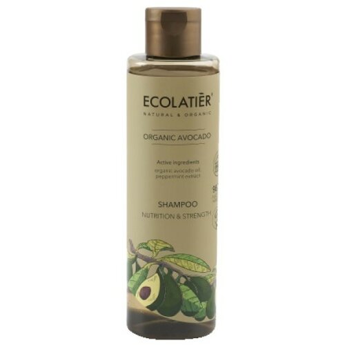 ECOLATIER šampon za kosu sa uljem avokada i vitaminom e - Slike