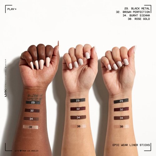 NYX Professional Makeup Epic Wear Liner Stick vodootporna olovka za oči nijansa 32 Brown Shimmer 1.2 g Slike