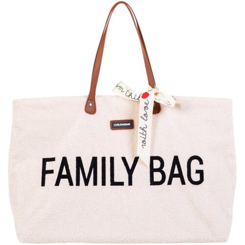 Childhome&amp;reg; torba family bag teddy off white Slike