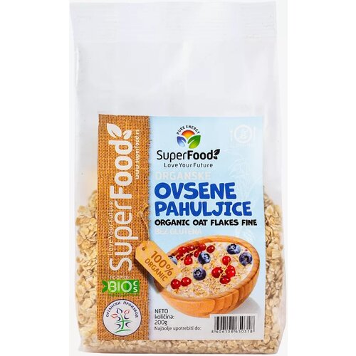 Superfood Ovsene pahuljice bez glutena 200g Cene