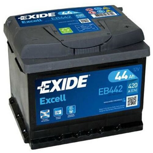 Exide akumulator exide excell EB442 12V 44Ah Slike