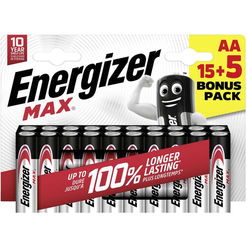 Energizer Max mignon (aa)-baterija alkalno-manganov 1.5 V 20 kos, (20430935) Cene