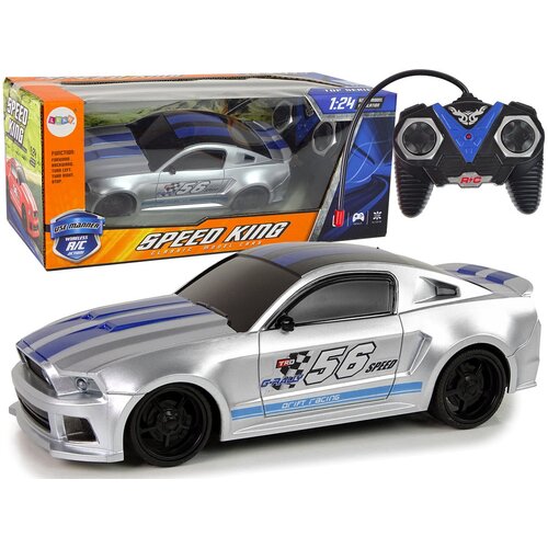  Auto na daljinsko upravljanje R/C Sports Car 1:24 Speed King - srebrni Cene