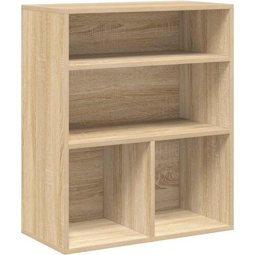 Maison Chic Knjižna omara - Knjižni regal sonoma hrast 60x30x71,5 cm inženirski les, (21724505) Cene