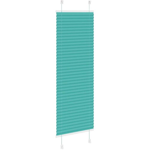  Plisirana zavjesa petrolej zelena 45x100 cm &amp;Scaron;irina tkanine 44,4 cm Poliester Slike