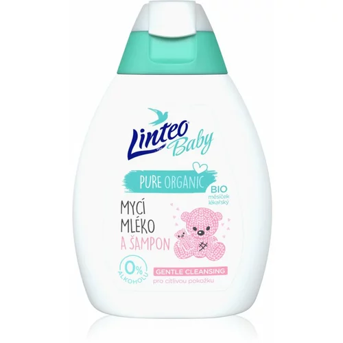 Linteo Baby negovalno mleko za umivanje za otroke 250 ml