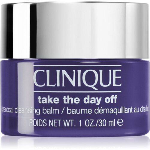 Clinique Take The Day Off&amp;trade; Charcoal Detoxifying Cleansing Balm balzam za skidanje &amp;scaron;minke i či&amp;scaron;ćenje 30 ml Slike