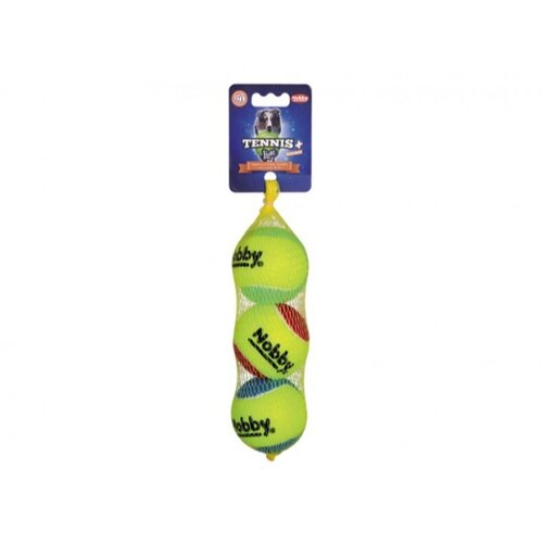 Nobby teni&amp;scaron;ka žoga squeeker, 3 kos - 6,5 cm Slike