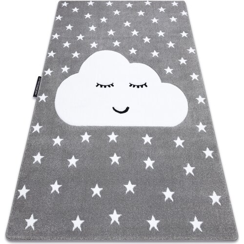 RugsX Preproge Preproga PETIT CLOUD OBLAKI ZVEZDE siva 140x190 cm Siva Cene
