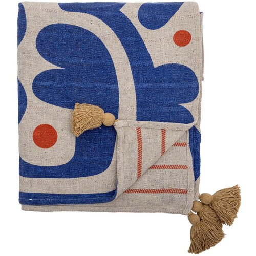 Bloomingville Plava deka 130x160 cm Eviaya &amp;ndash; Slike