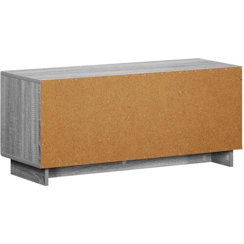  TV stalak 90 x 34,5 x 40 cm Siva Sonoma Konstruirano drvo Slike