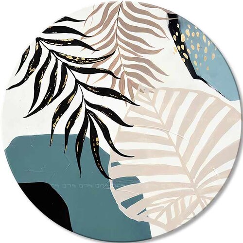  Okrugle slike akrilom Dodir džungle | different dimensions Cijene