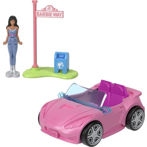 Barbie Mattel : Mini Land - Lutka in vozilo kabriolet (HYF42), (22103495) Cene