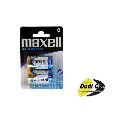 Maxell alkalne baterije LR-14/C, 2 komada Cene